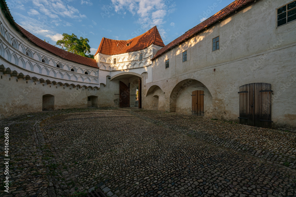 Das Marientor in Naumburg/Saale an der Straße der Romanik, Burgenlandkreis, Sachsen-Anhalt, Deutschland