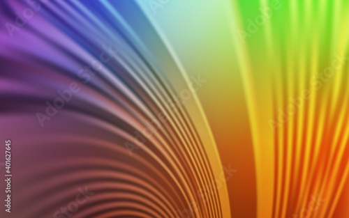 Light Multicolor vector pattern with bent lines. A completely new colorful illustration in simple style. The best colorful design for your business.