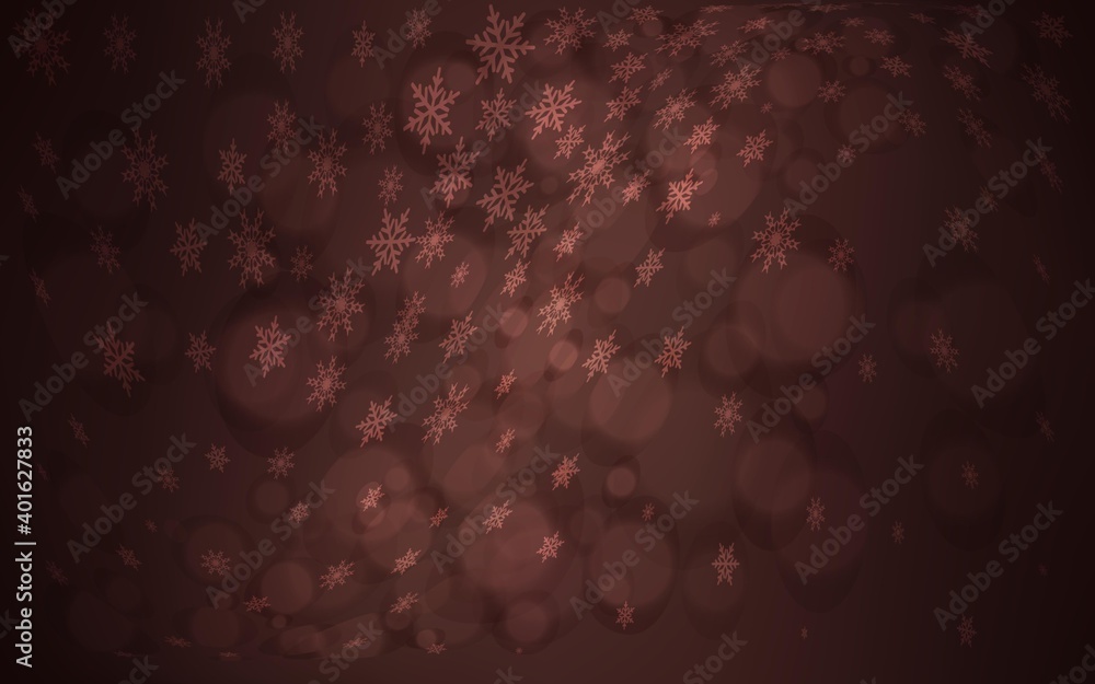 Dark Pink, Red vector template with ice snowflakes. Glitter abstract illustration with crystals of ice. New year design for your business advert. Dark Pink, Red vector template with ice snowflakes. Glitter abstract illustration with crystals of ice. New year design for your business advert.