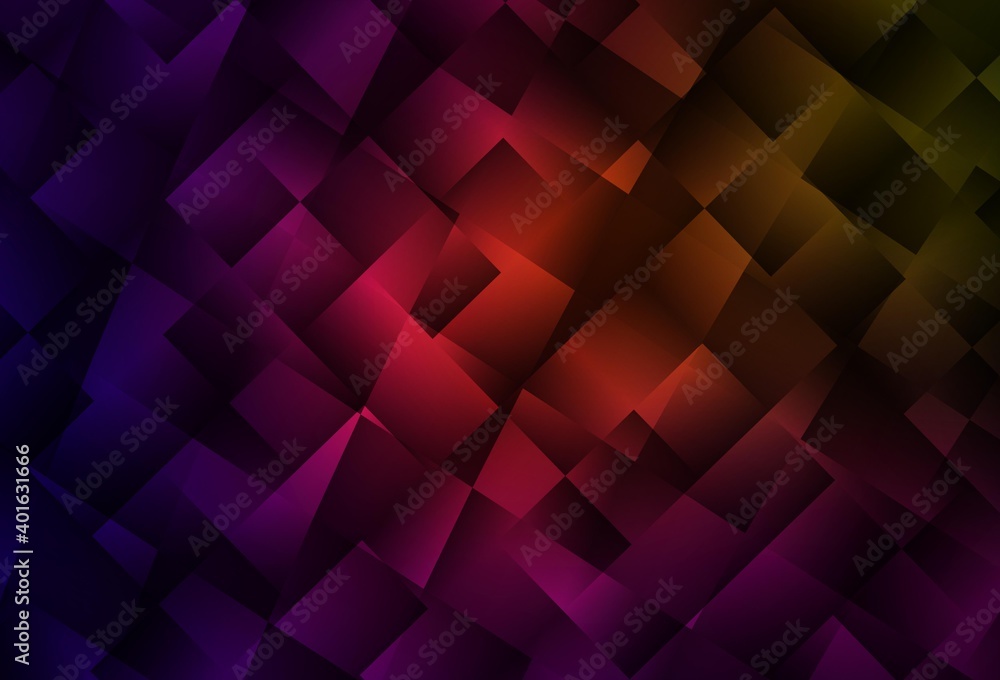 Dark Green, Red vector template with rhombus. Dark Green, Red vector template with rhombus.