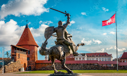Vytis in Kaunas castle, Kaunas, Lithuania