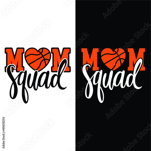 Basketball Mom Volleyball T-shirt design For Woman | Volleyball T-shirt design For Mom
