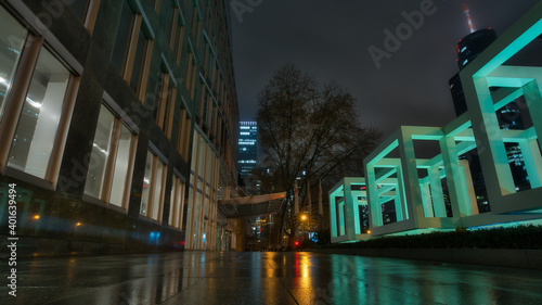 Obraz na płótnie Street Frankfurt am Main w salonie