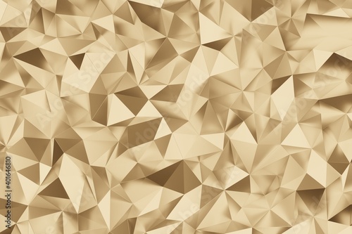 Abstract shining gold background. 3d illustration. 3d rendering