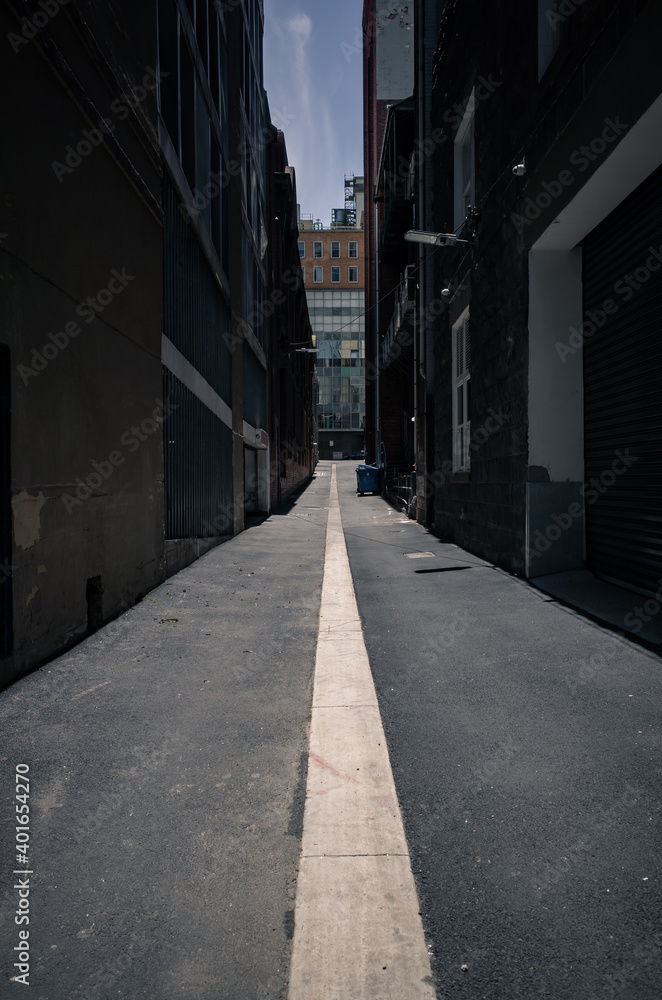 Alleyway in the city
