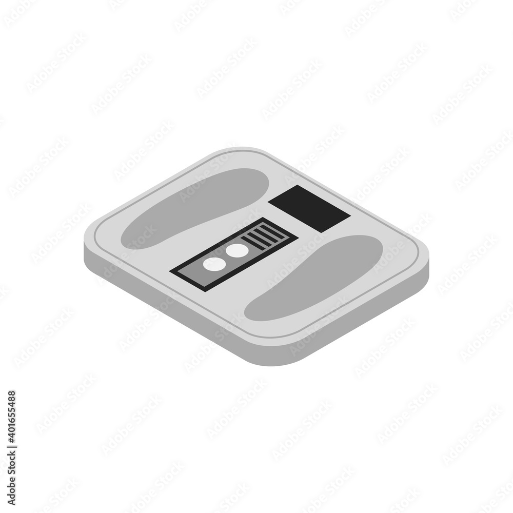 Smart Scales Vector Illustration Smart Scales Vector Illustration