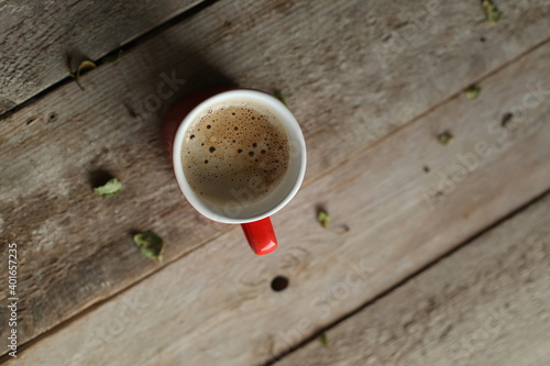 coffee cup on table