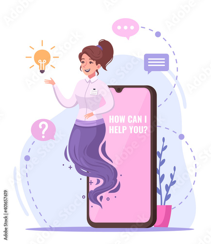 Modern Genie Character Concept