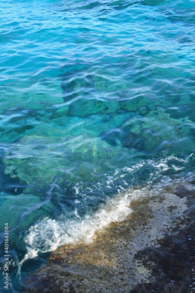 Changing water surface Changing water surface