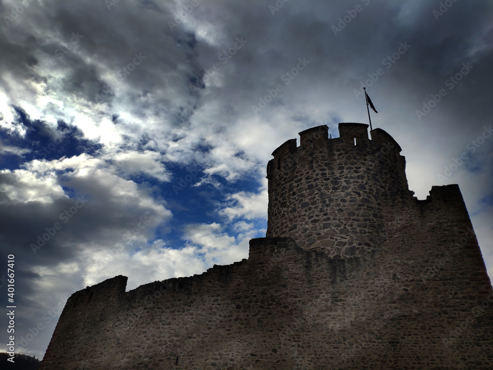 Fototapeta premium ruine de château