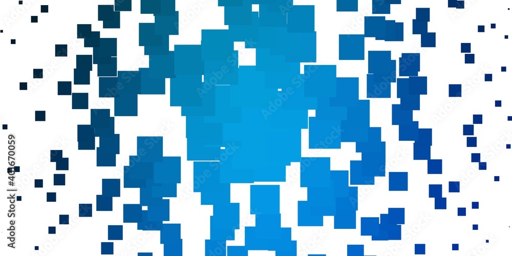 Light BLUE vector layout with lines, rectangles.