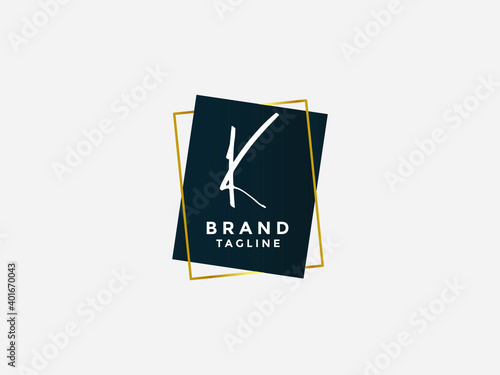 K, KK Letter Logo, k logo Letter Design