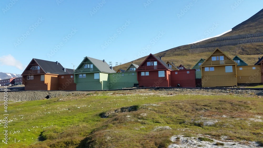 Häuser in Longyearbyen