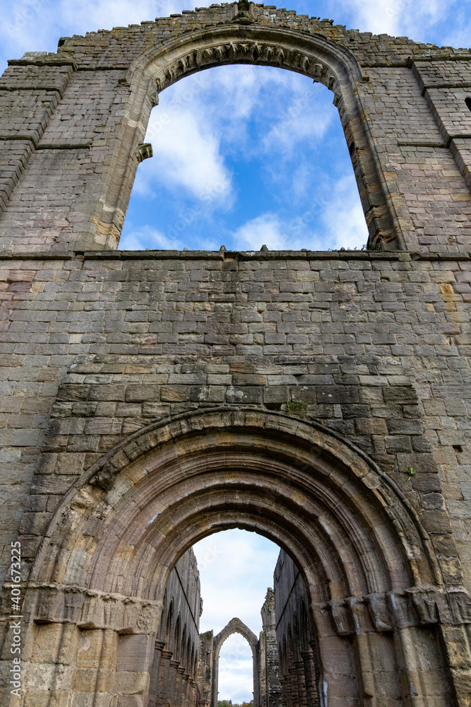 Fountains Abbey, October 2020