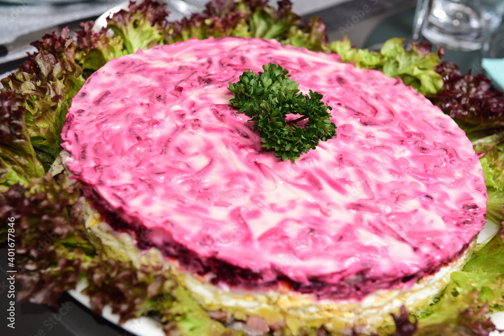 hering unter rote beete mantel