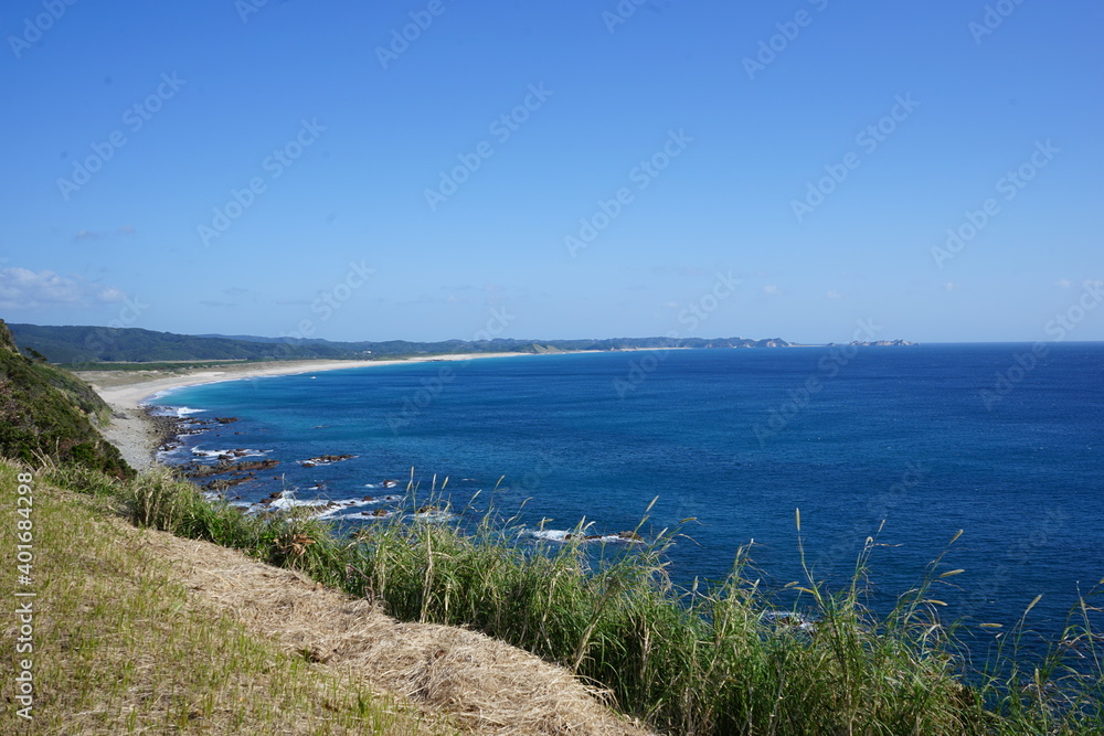 Landscape from Cape Kadokura in Tanegashima island, Kagoshima prefecture, Japan - 種子島 門倉岬からの眺望