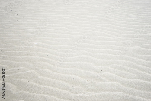 Fototapeta Naklejka Na Ścianę i Meble -  White Sand dunes at Hamada Beach in Tanegashima island, Kagoshima, Japan - 波打った白い砂 種子島 ビーチ