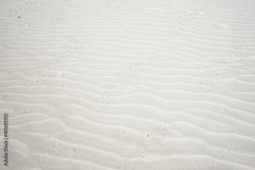 White Sand dunes at Hamada Beach in Tanegashima island, Kagoshima, Japan - 波打った白い砂 種子島 ビーチ