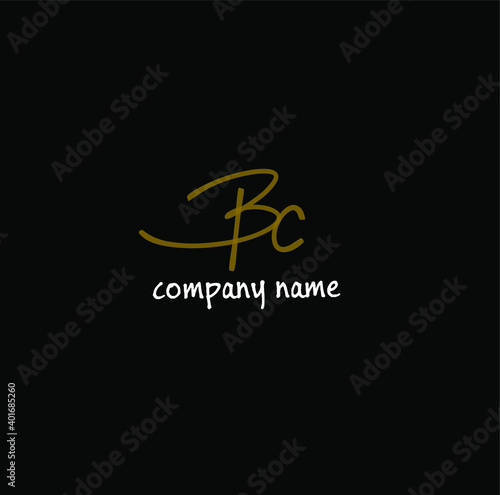 BC Handwritten Logo for Identity