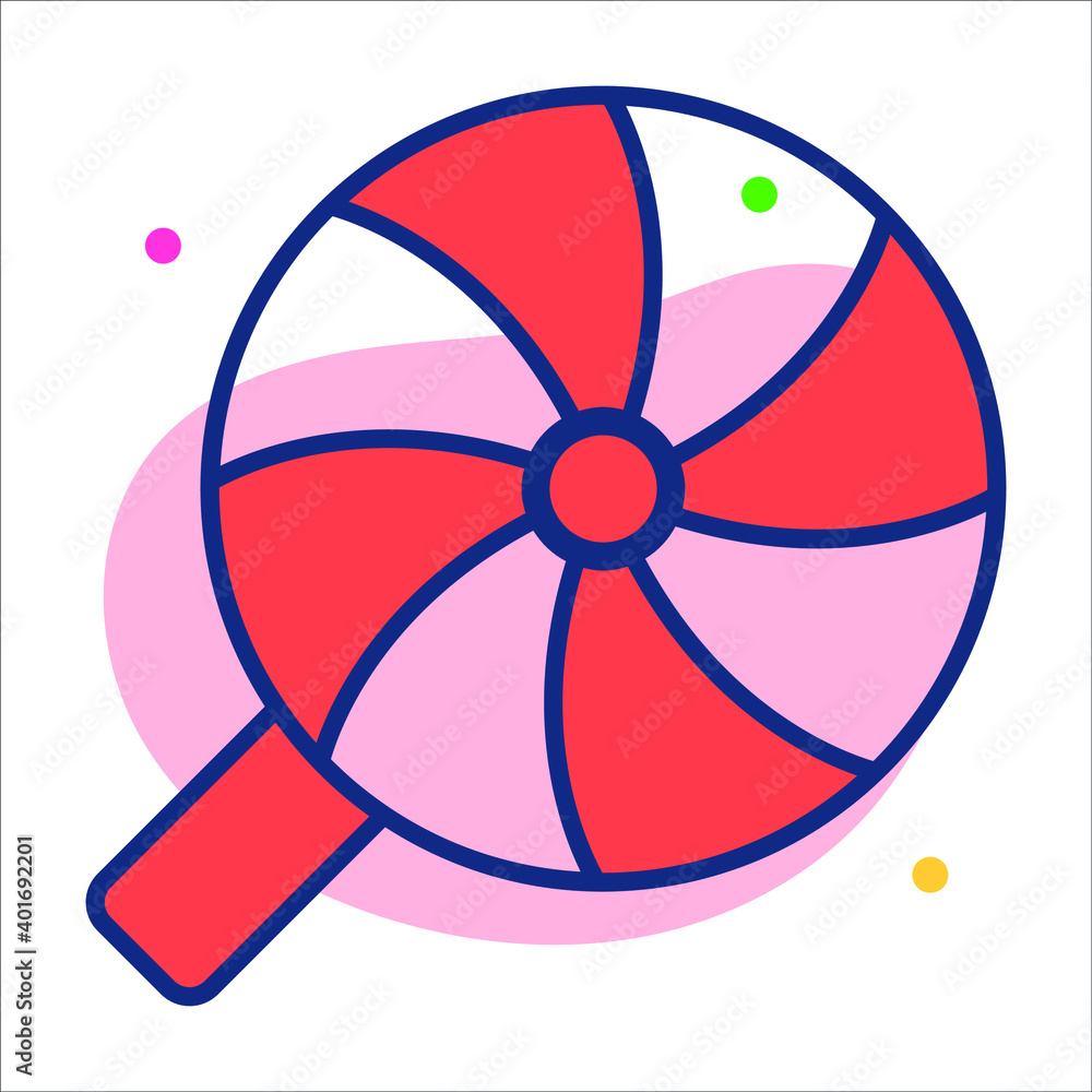 lollypop icon, modern style Christmas and New Year line icon, Isolated winter holiday symbols lollypop icon, modern style Christmas and New Year line icon, Isolated winter holiday symbols