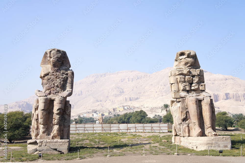 Colossi of Memnon, Temples of Ancient Egypt, Art of Ancient Egypt, Ancient Egypt, Ancient Civilizations Colossi of Memnon, Temples of Ancient Egypt, Art of Ancient Egypt, Ancient Egypt, Ancient Civilizations