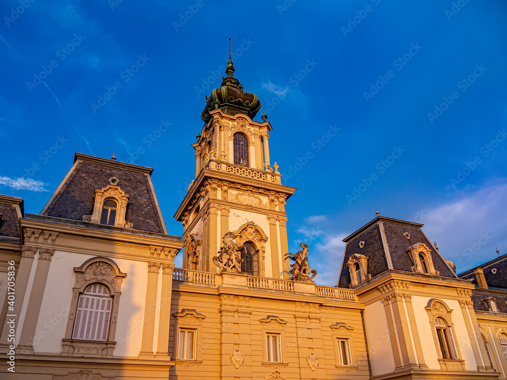 Fototapeta premium View on the Festetics Palace in Keszthely