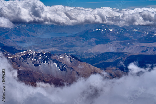 View from the Domuyo mount  Domuyo provincial Park  Neuquen   Argentina. 