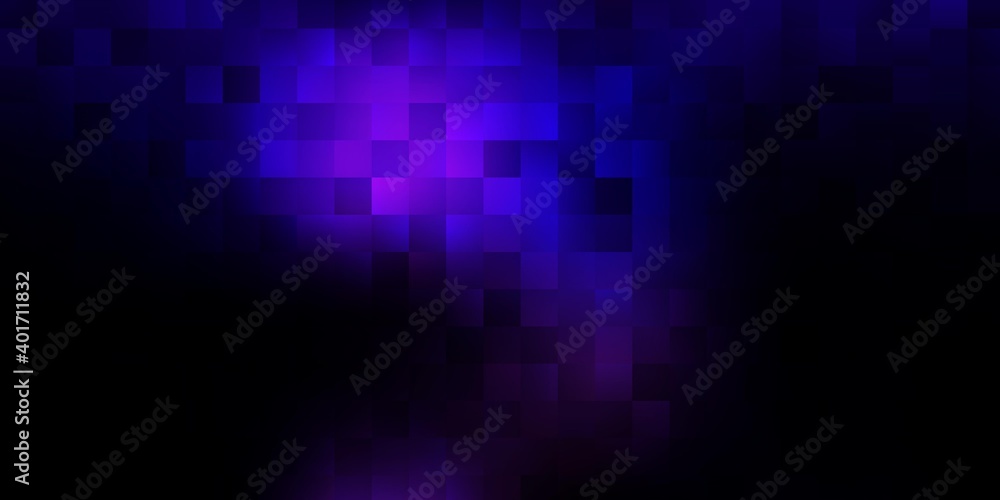 Dark purple vector cover in square style.