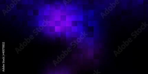 Dark purple vector cover in square style.