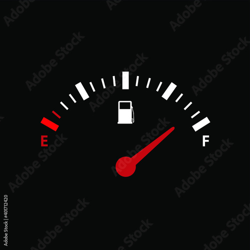 Gas gauge icon