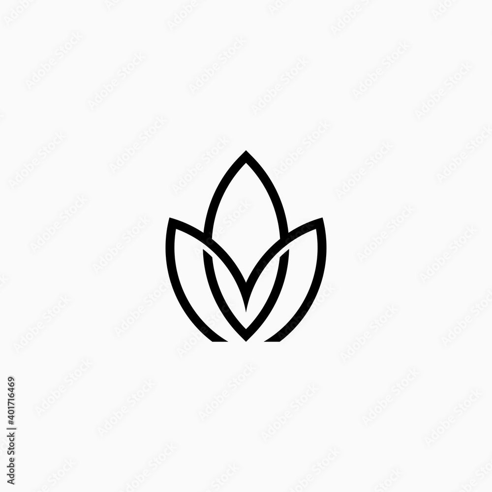 INTEREST letter monogram logo design inspiration