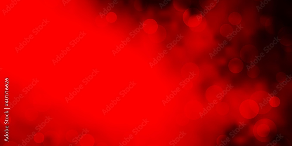 Dark Red vector pattern with spheres. Dark Red vector pattern with spheres.