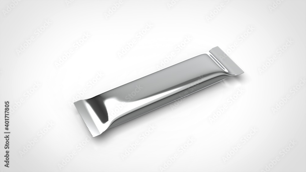 chocolate bar package white background one center angled 3D Render chocolate bar package white background one center angled 3D Render