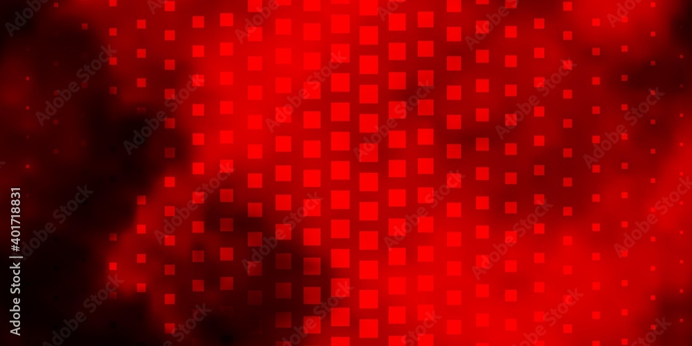Dark Red vector texture in rectangular style.