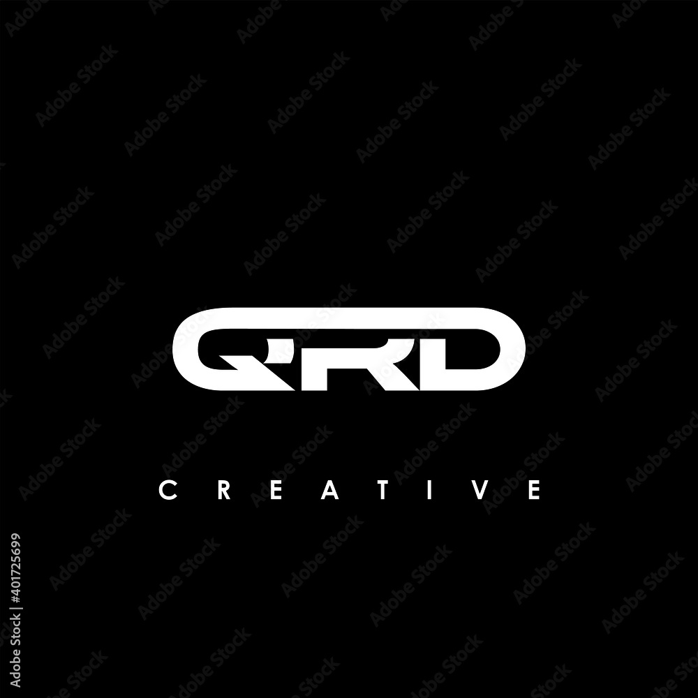 QRD Letter Initial Logo Design Template Vector Illustration	
