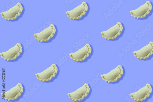 delicate headpiece of handmade dumplings