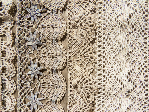 Russian bobbin lace.