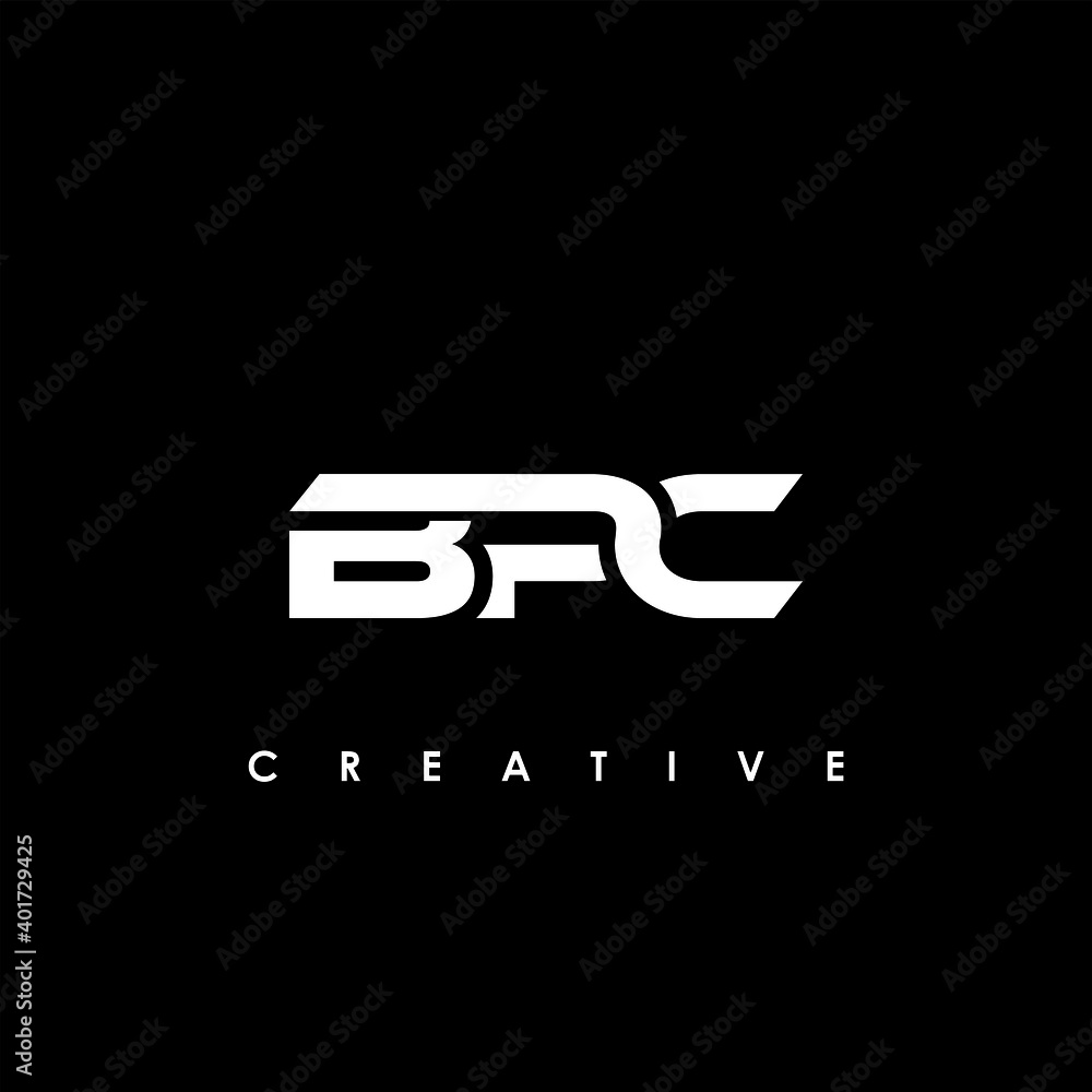 BPC Letter Initial Logo Design Template Vector Illustration	
