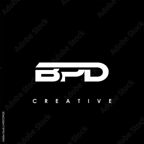 BPD Letter Initial Logo Design Template Vector Illustration	
 photo