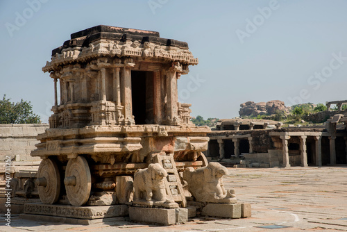 Hampi ruins- UNESCO World Heritage site