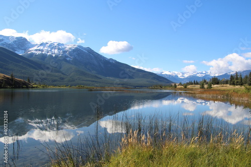Autumn Reflections On Talbot, Jasper National Park, Alberta