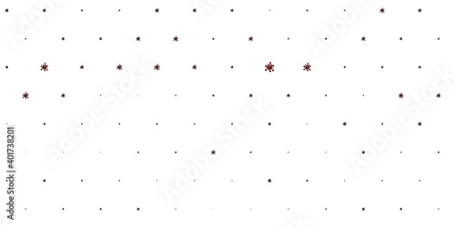 Light Red vector background with covid-19 symbols.