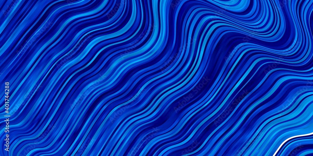 Light BLUE vector background with curves. Light BLUE vector background with curves.