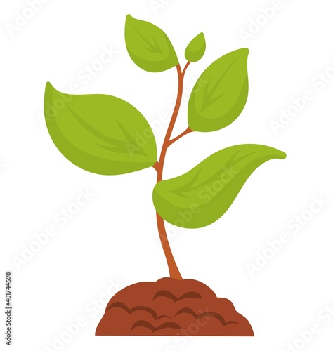 Green sprout icon