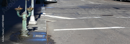 Portland, Oregon: The famous Benson Bubbler water fountains of Portland. photo