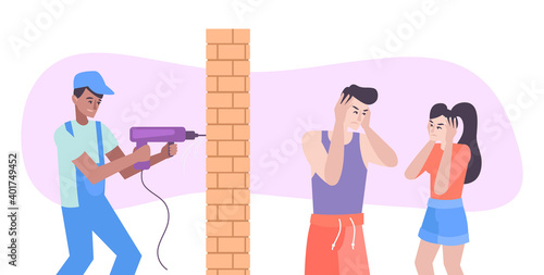 Neighbor Flat Concept