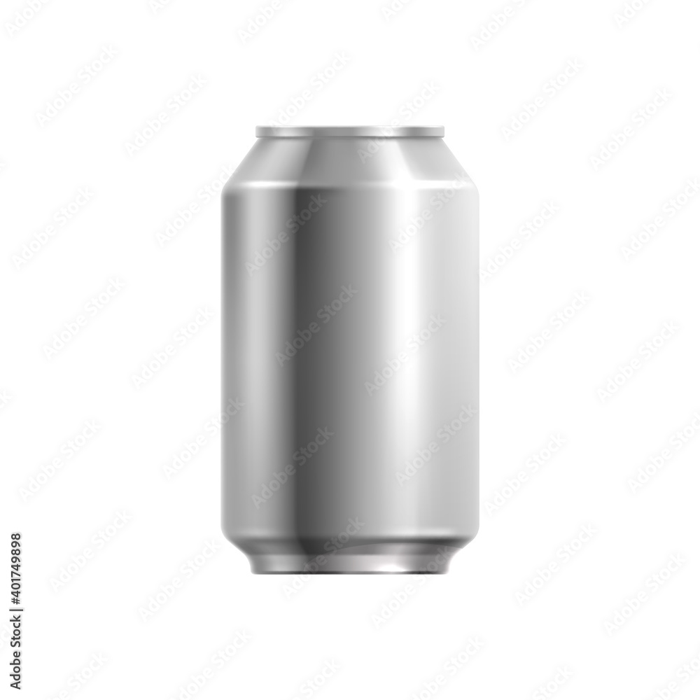 Beer Can Realistic Composition Beer Can Realistic Composition