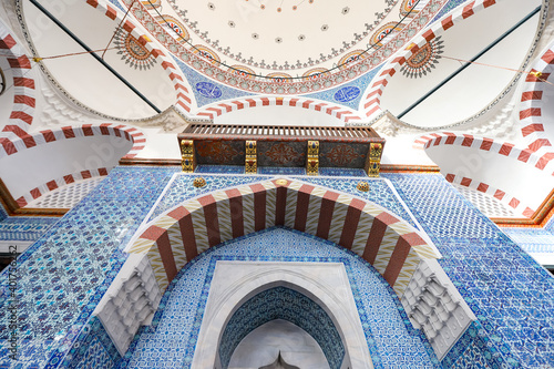 Rustem Pasha Mosque in Istanbul, Turkey © EvrenKalinbacak