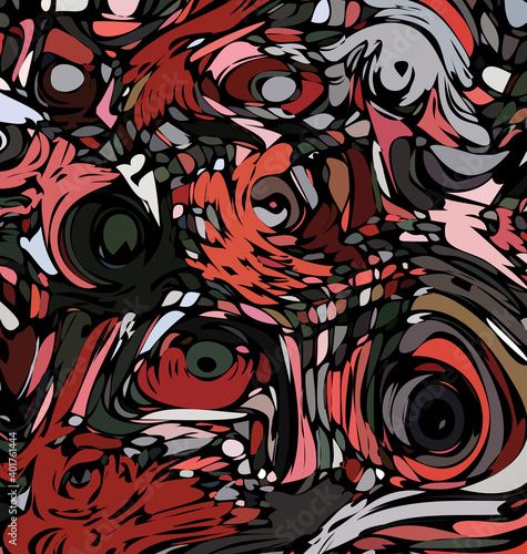 colored background image abstract image of jealousy