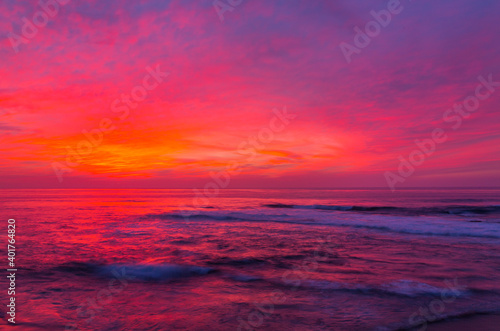 Sunset, Pacific Ocean, La Jolla, USA, América © JUAN CARLOS MUNOZ